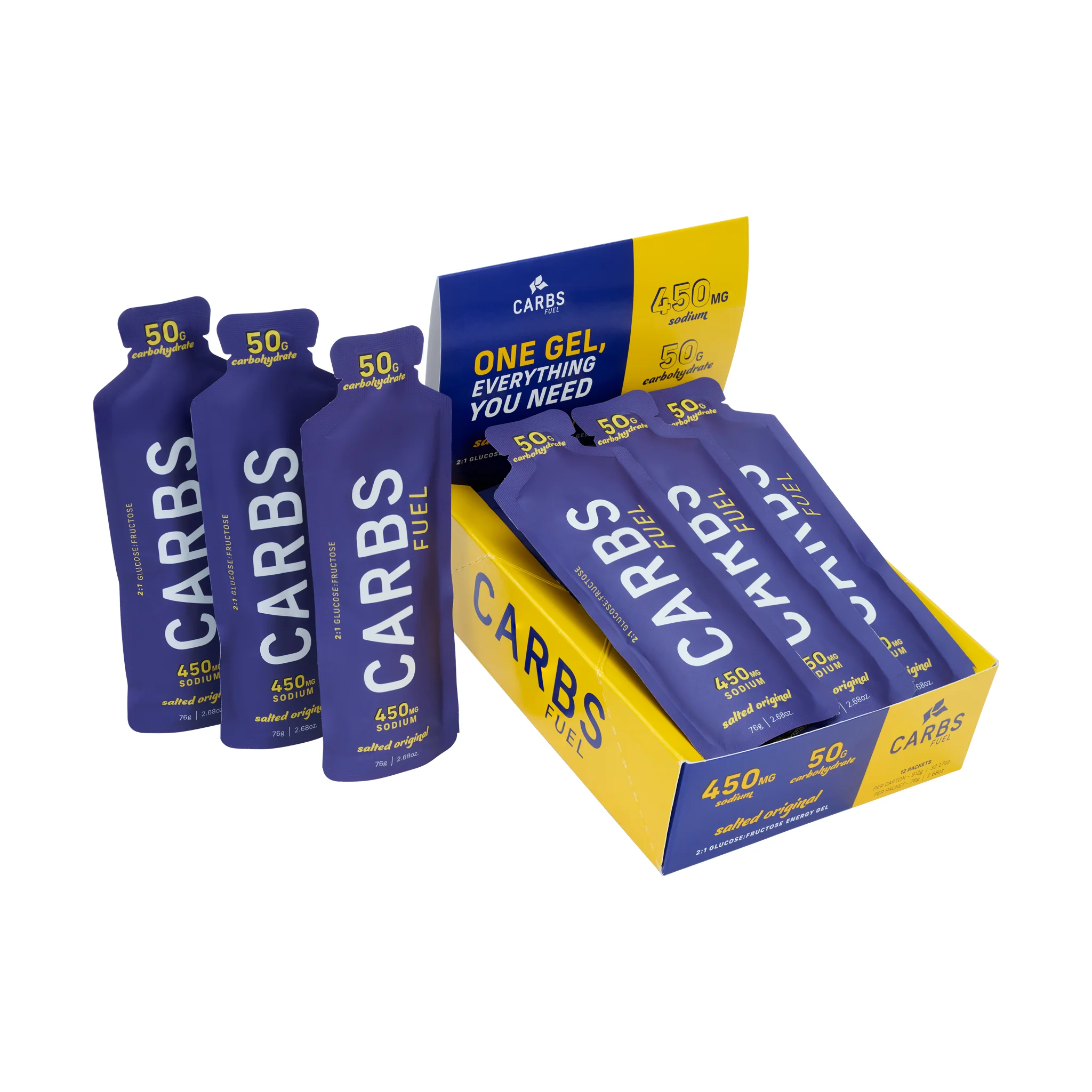 Carbs Fuel Salted Original 50g Energy Gel